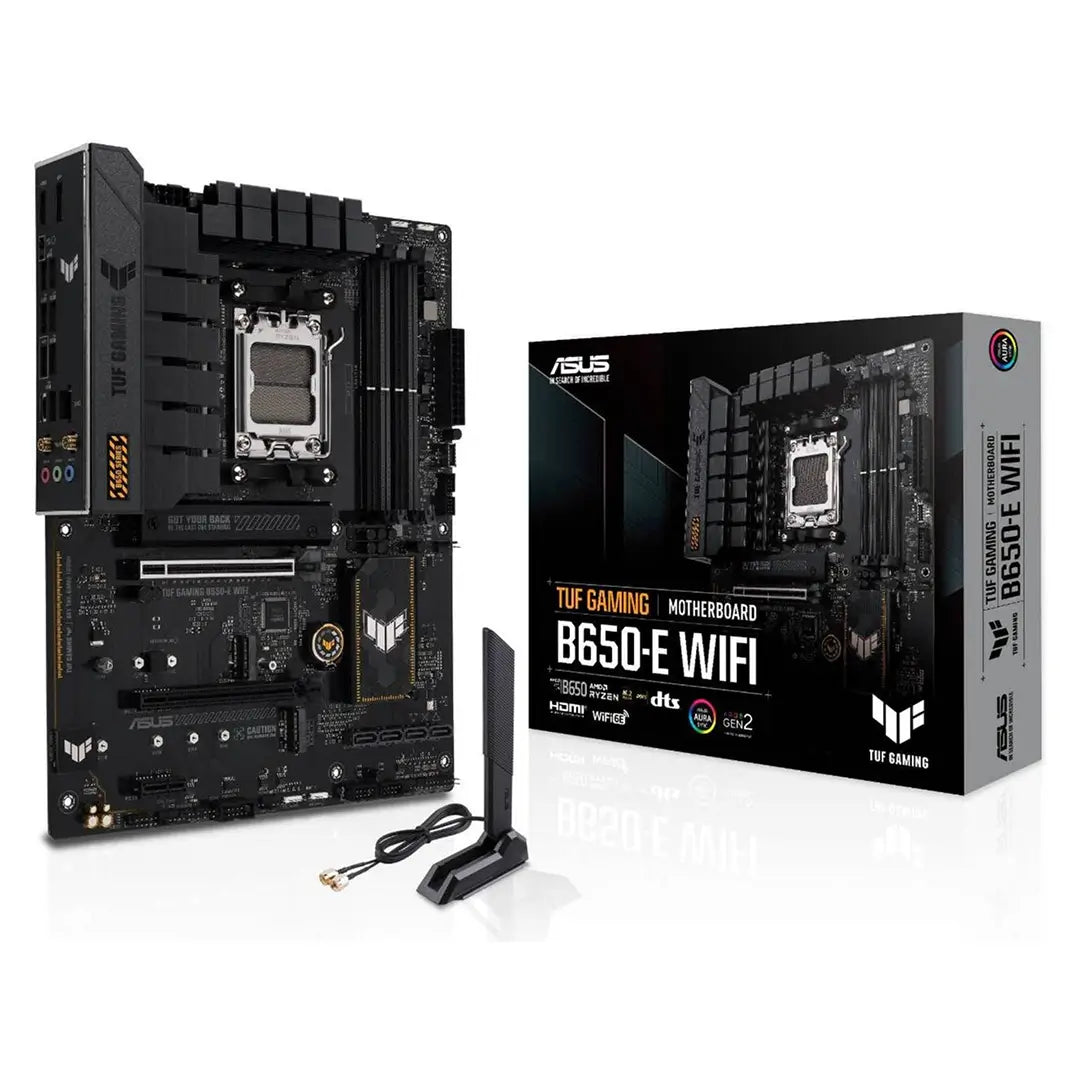 Buy Now ASUS TUF Gaming B650-E WiFI ATX AM5 Motherboard price in Dubai, UAE Buy Now ASUS TUF Gaming B650-E WiFI ATX AM5 Motherboard price in Dubai, UAE